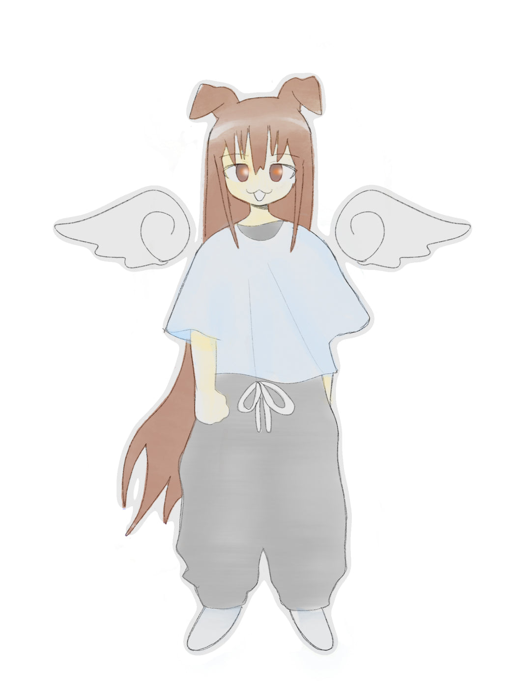 Angel Dog Girl