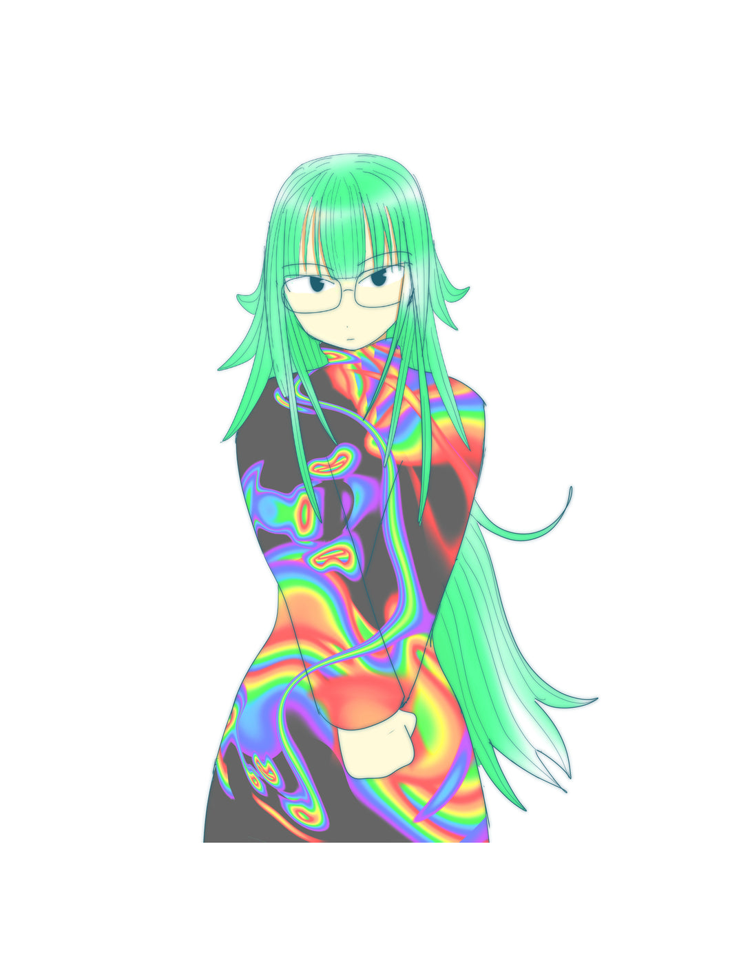Weather Radar Dress Girl